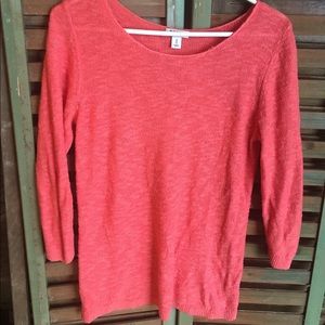 Coral sweater, old navy